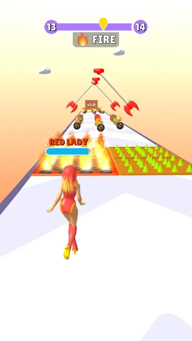 Ảnh chụp màn hình của Elemental Rush 3D