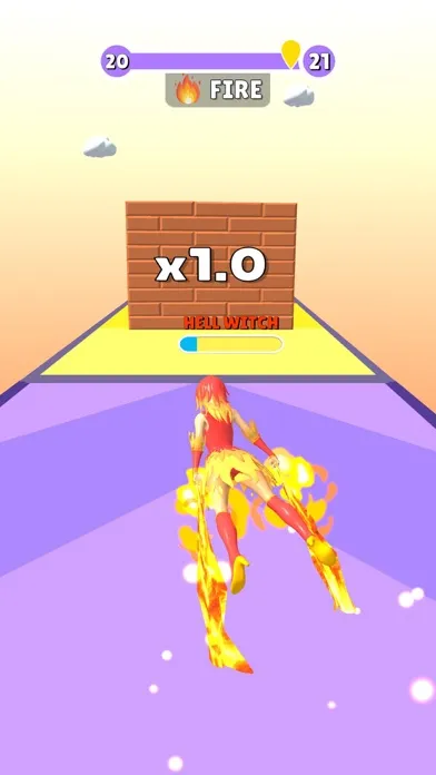 Ảnh chụp màn hình của Elemental Rush 3D