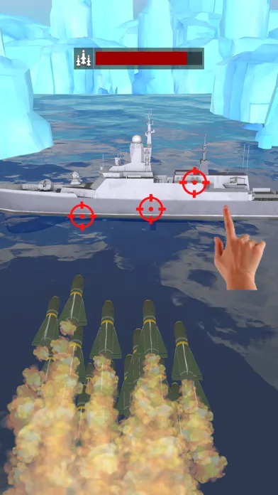 ภาพหน้าจอของ Missile Strike 3D
