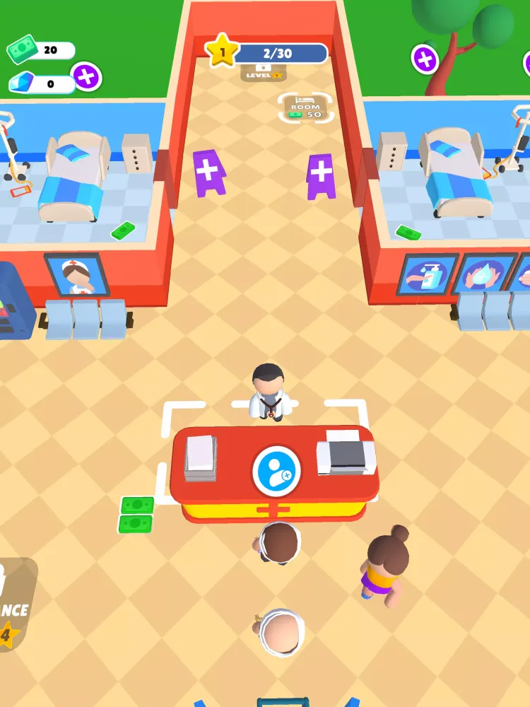 Ảnh chụp màn hình của Dream Hospital