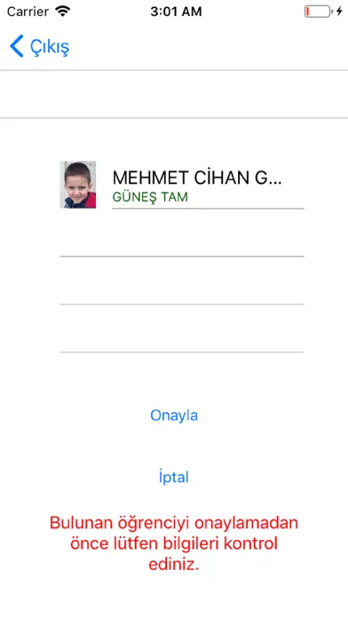UmayANA Veli Barkod Uygulaması应用截图