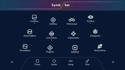 Captures d'écran de musicLabe: make music freely