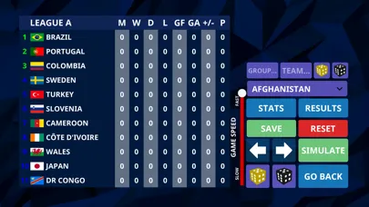 International Football Sim Screenshots