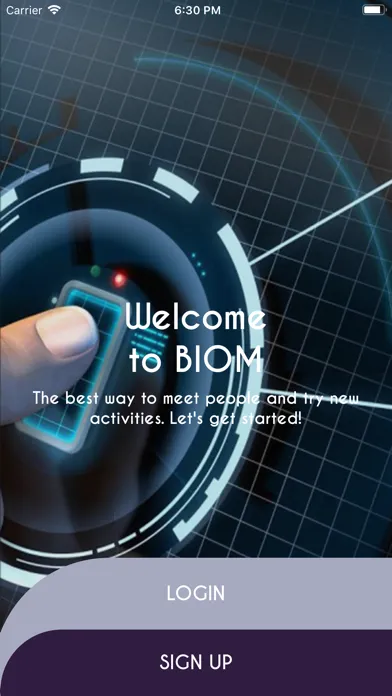 ภาพหน้าจอของ BIOM