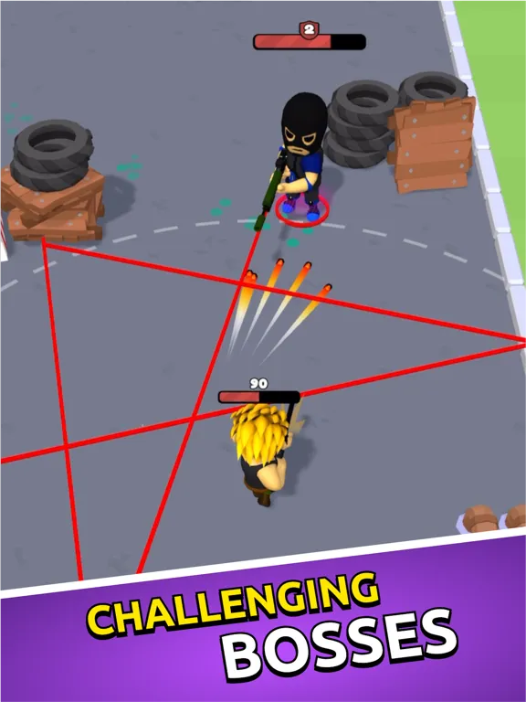 تصاویر Battle Squad: Top Down Shooter iPad 