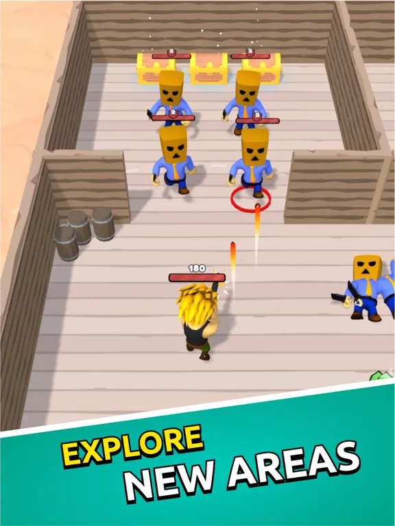تصاویر Battle Squad: Top Down Shooter iPad 