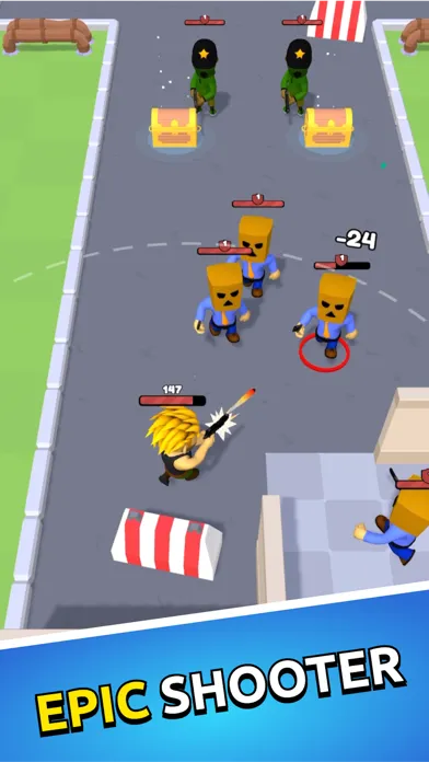 تصاویر Battle Squad: Top Down Shooter