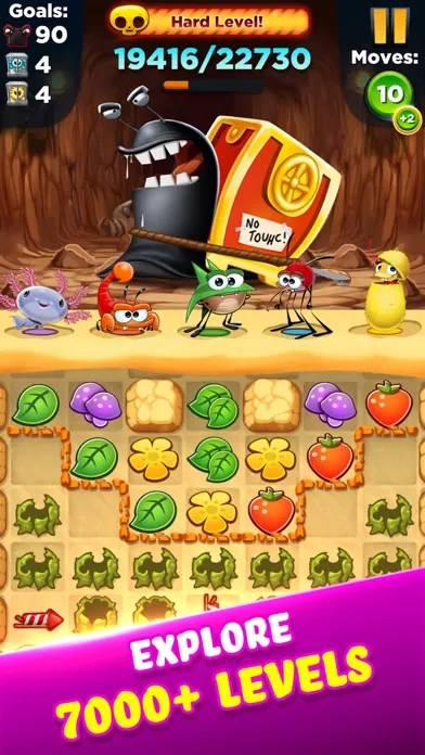 Capturas de tela do Best Fiends - Match 3 Puzzles