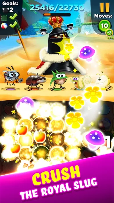 Capturas de tela do Best Fiends - Match 3 Puzzles