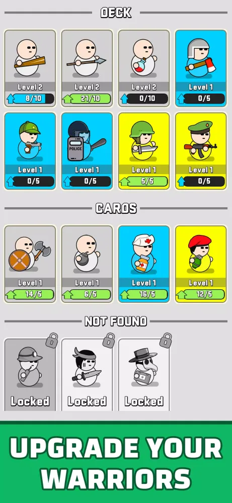 Tangkapan layar Lucky Warriors