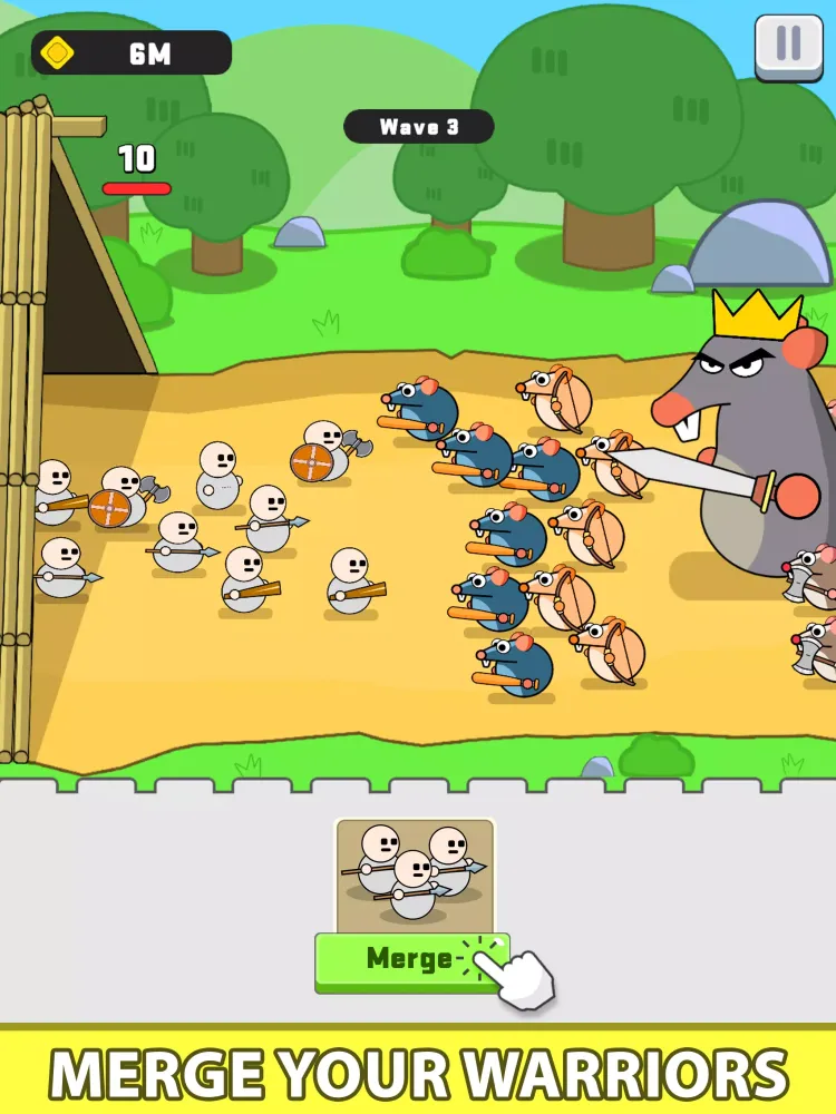 Tangkapan layar Lucky Warriors