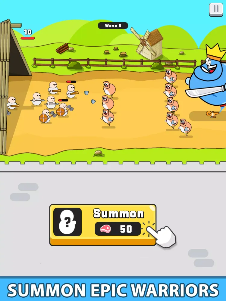 Tangkapan layar Lucky Warriors