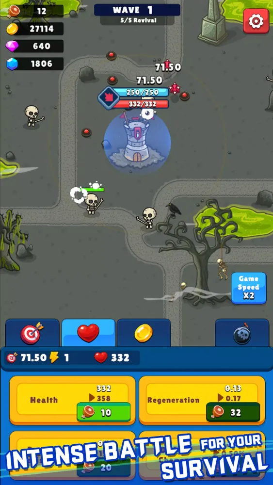 Idle Castle Tower Defense TD应用截图