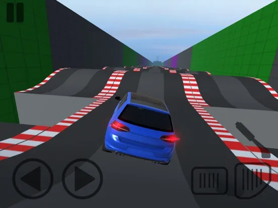 Ảnh chụp màn hình của Mega Ramp Impossible Car Stunt iPad 