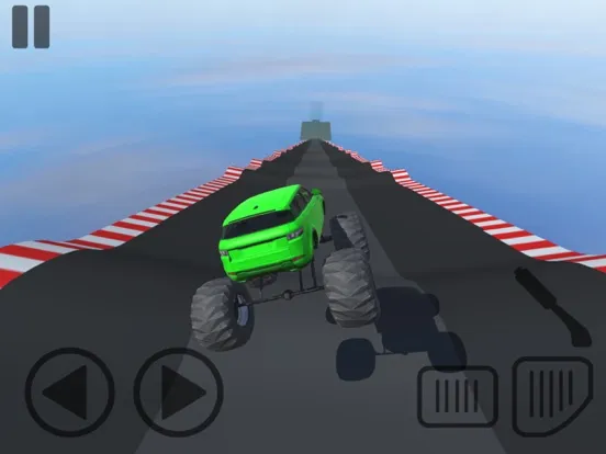 Ảnh chụp màn hình của Mega Ramp Impossible Car Stunt iPad 