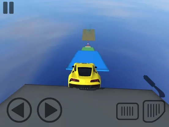 Ảnh chụp màn hình của Mega Ramp Impossible Car Stunt iPad 