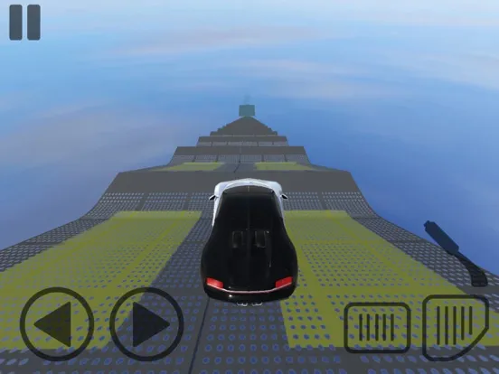 Ảnh chụp màn hình của Mega Ramp Impossible Car Stunt iPad 