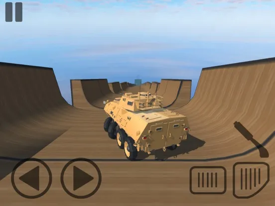 Ảnh chụp màn hình của Mega Ramp Impossible Car Stunt iPad 
