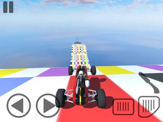 Ảnh chụp màn hình của Mega Ramp Impossible Car Stunt iPad 