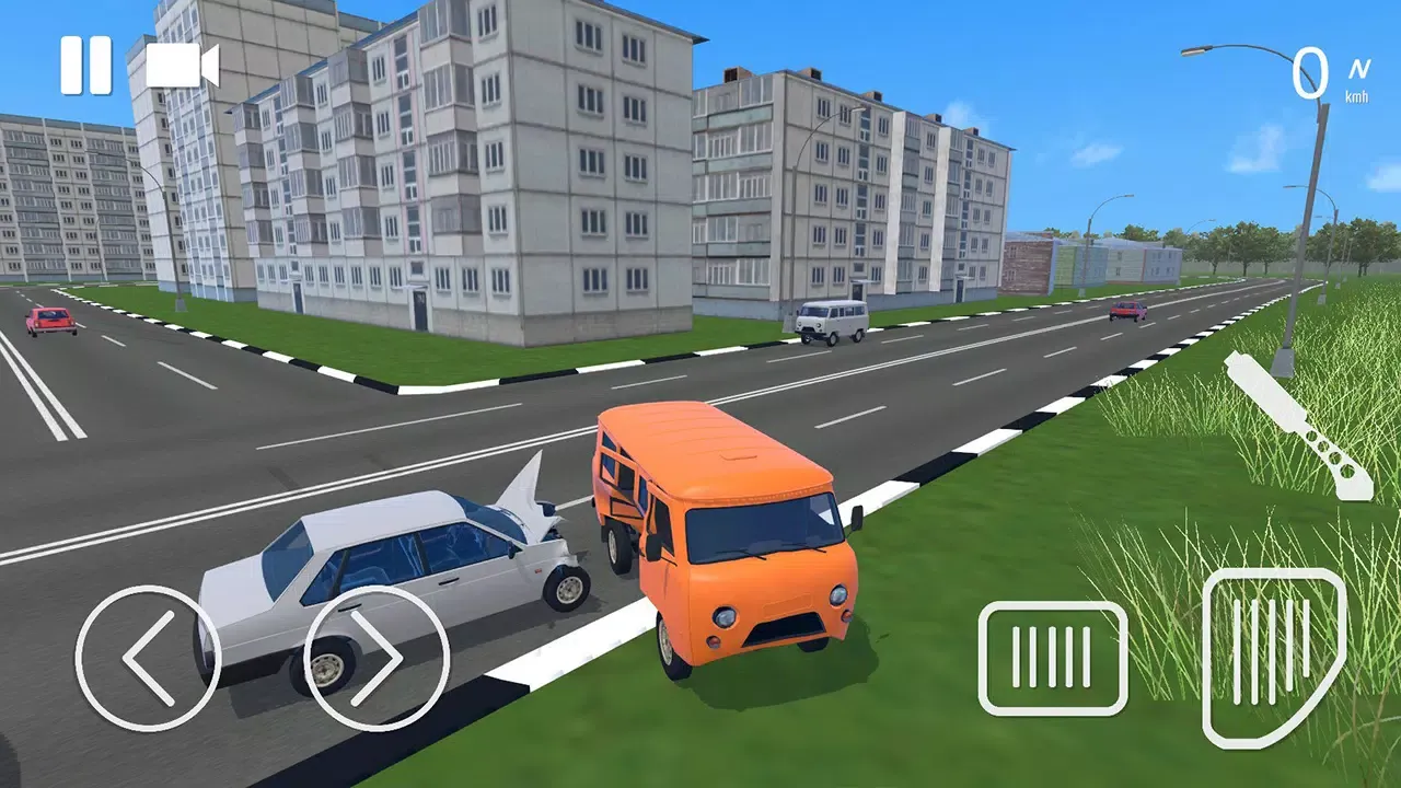 Russian Car Crash Simulator سکرین شاٹس