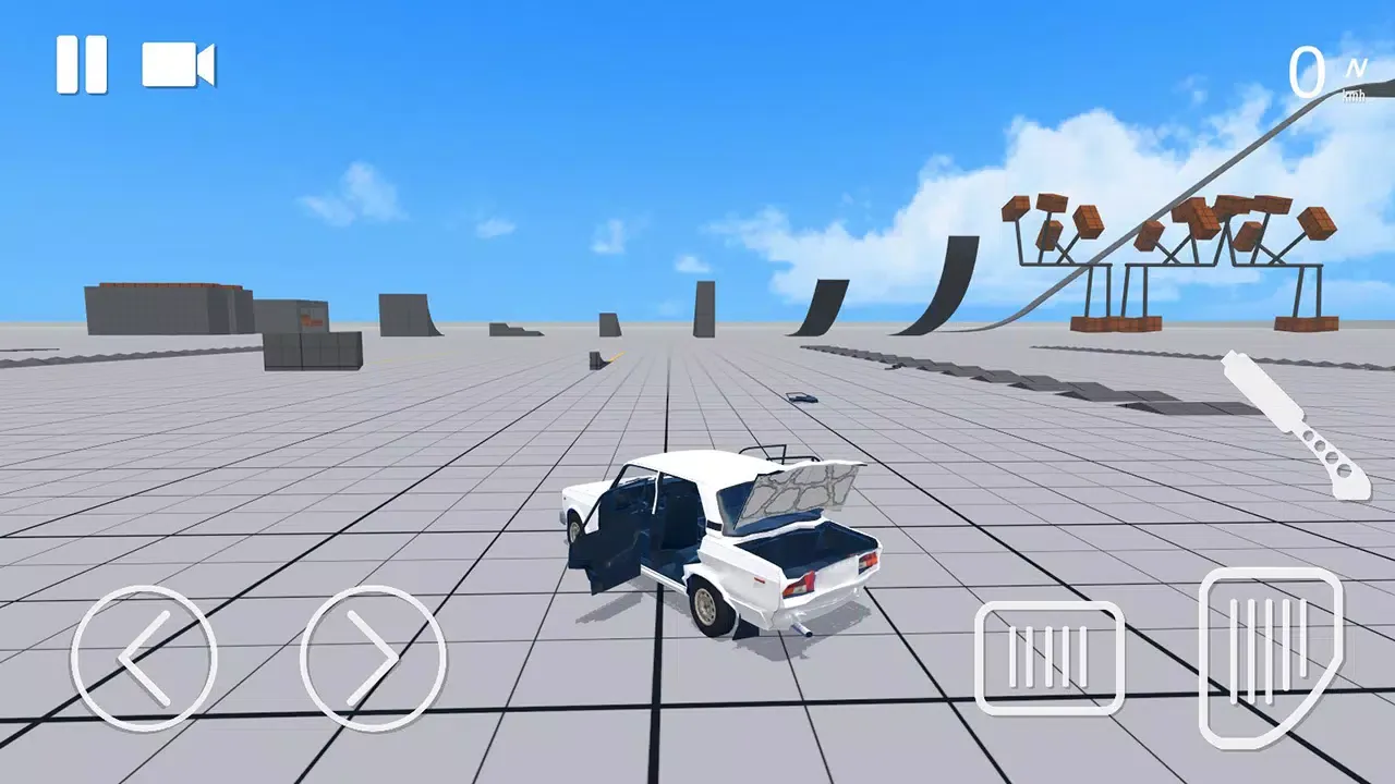 Russian Car Crash Simulator سکرین شاٹس