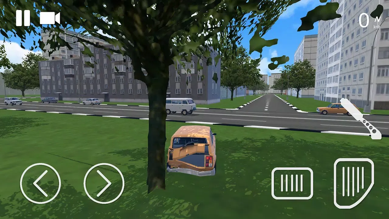 Russian Car Crash Simulator سکرین شاٹس