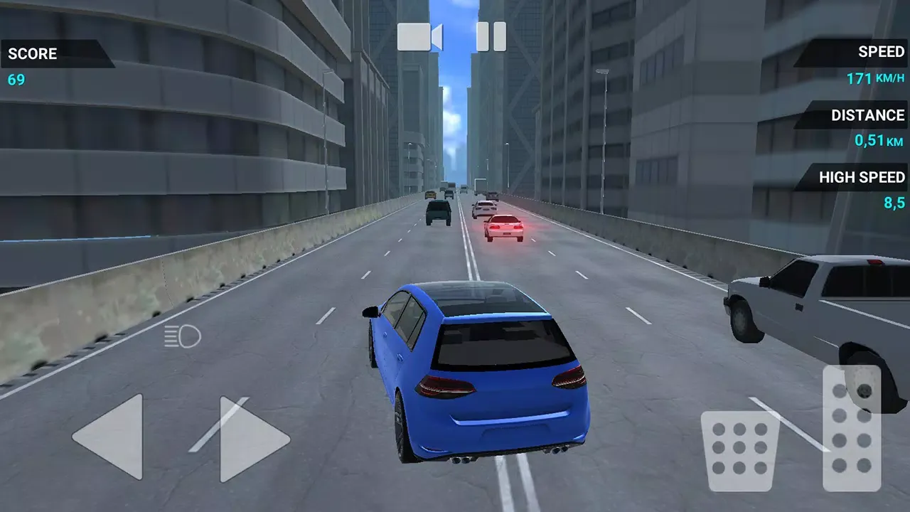Traffic Racer Speeding Highway Screenshots