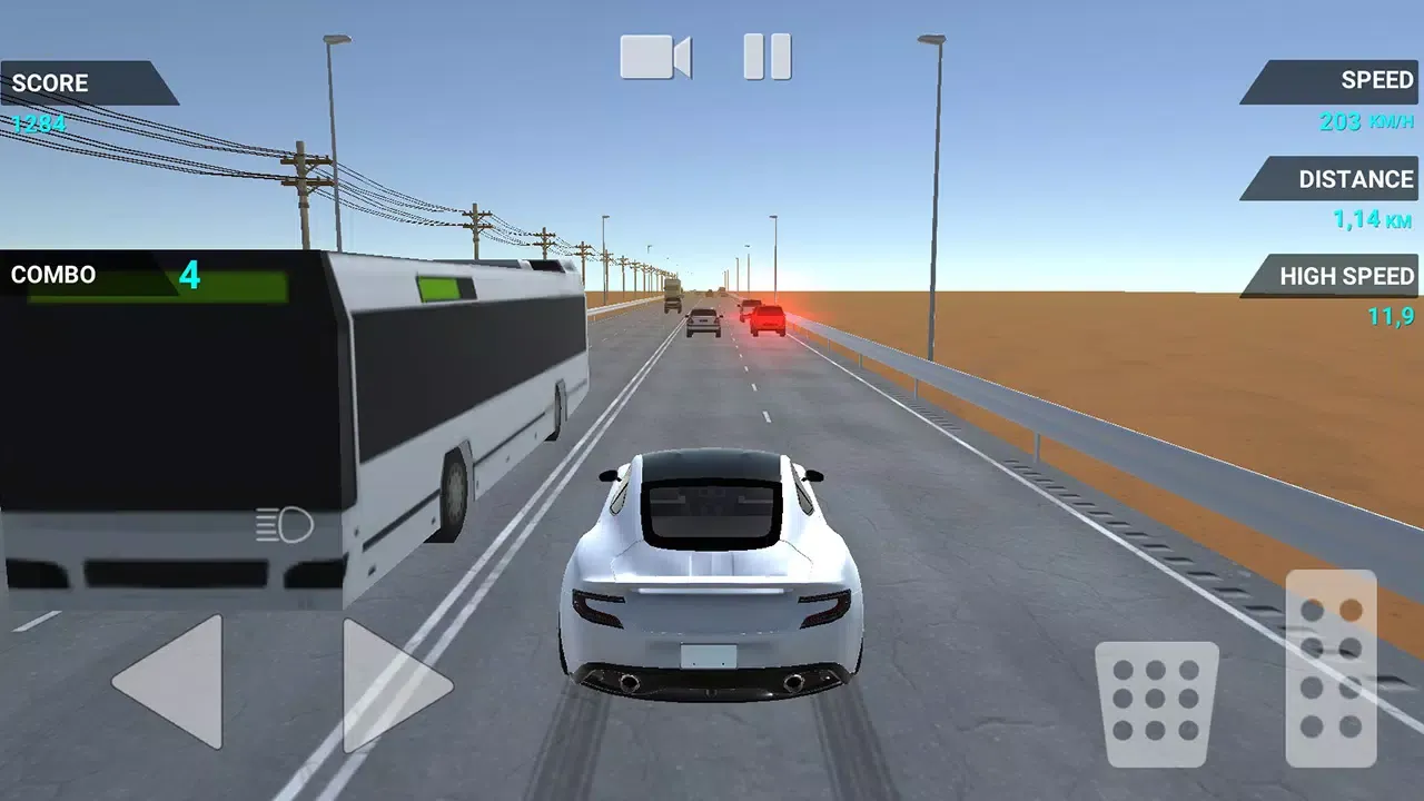 Traffic Racer Speeding Highway Screenshots