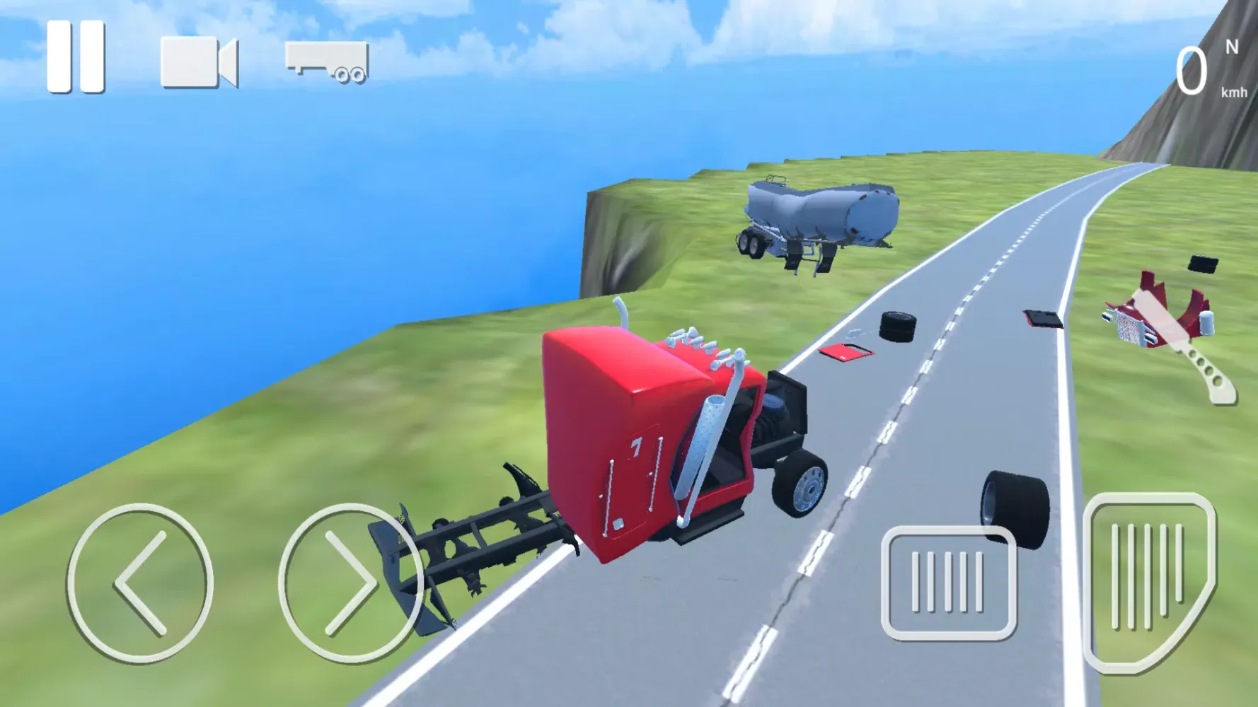 Truck Crash Simulator Accident应用截图