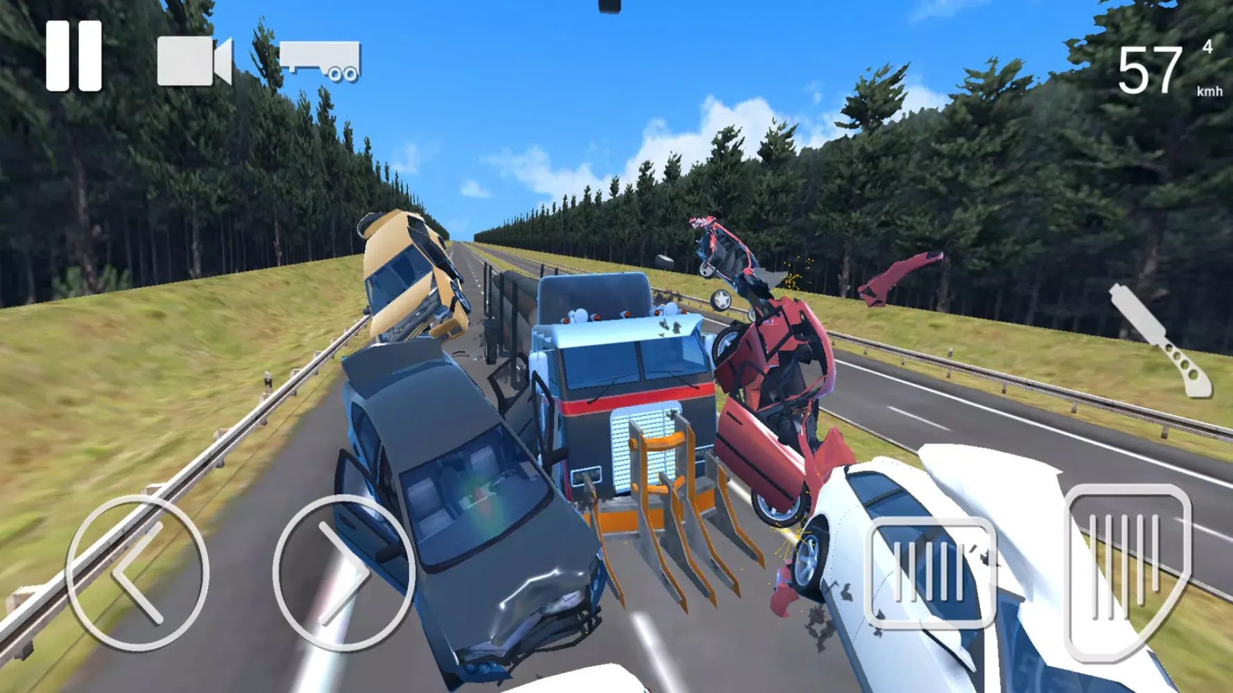 Truck Crash Simulator Accident应用截图