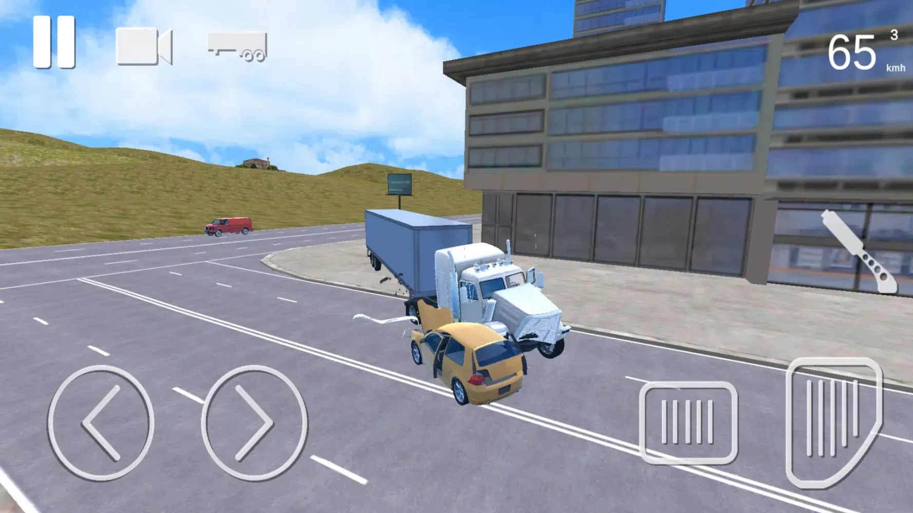 Truck Crash Simulator Accident应用截图
