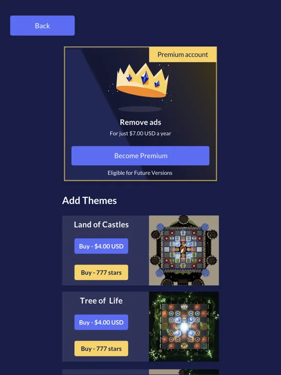 Game Of Seven iPad  Screenshots