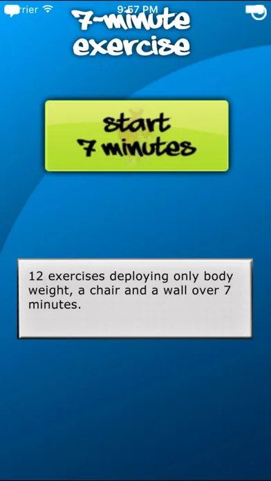 Seven Minutes Exercise سکرین شاٹس