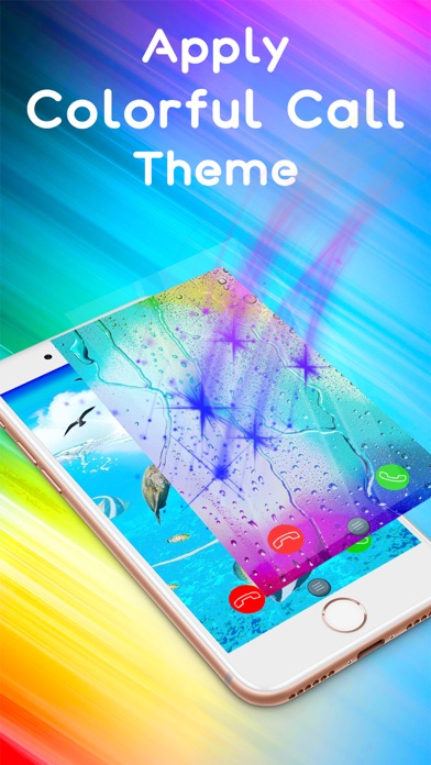ภาพหน้าจอของ Color Call Screen Themes