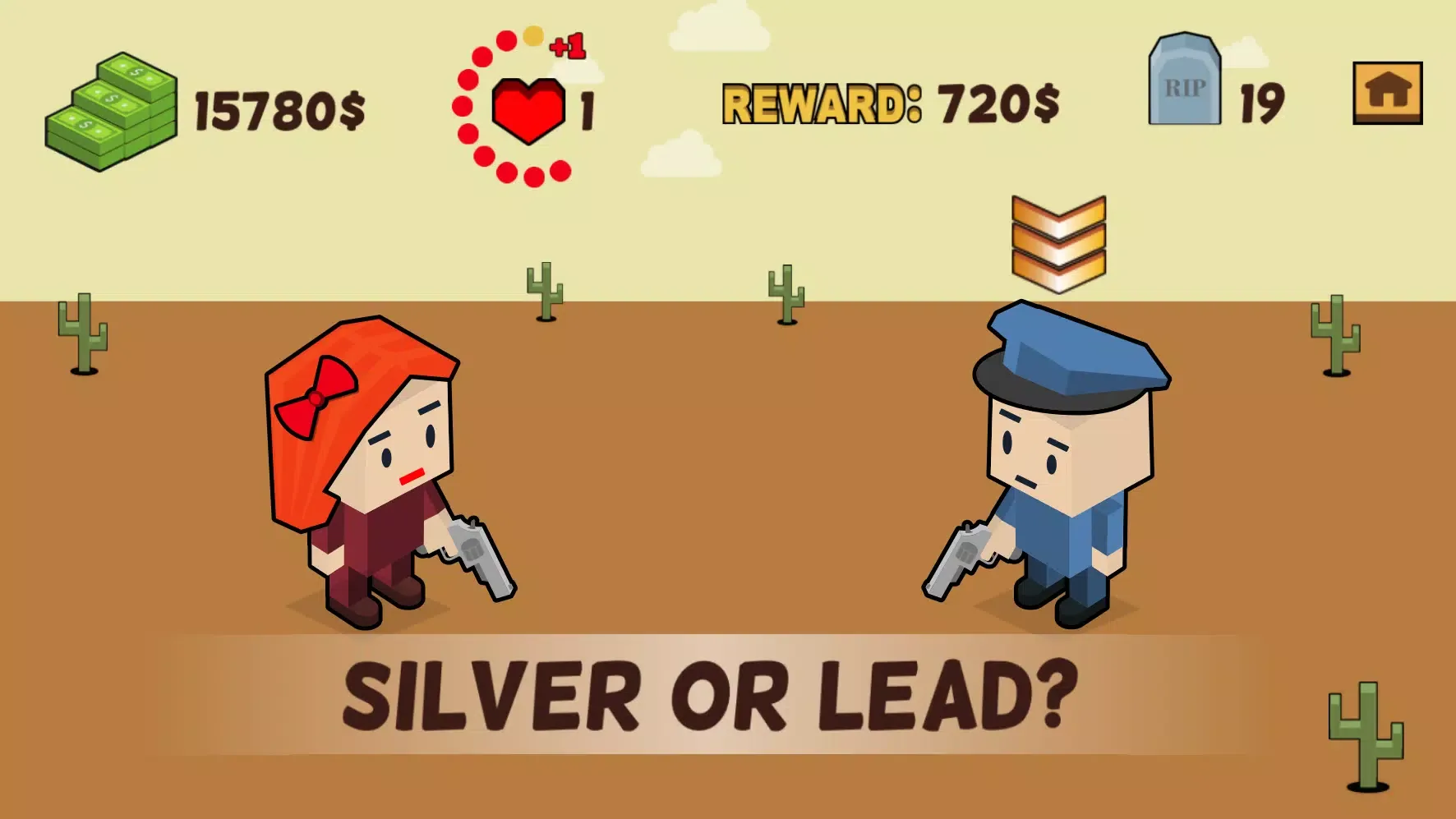 Cowboy Duel: Ready Steady Bang سکرین شاٹس