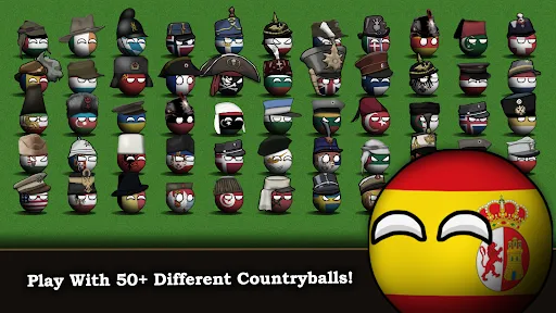 Capturas de tela do Countryball: Europe 1890