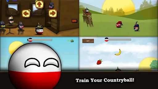Capturas de tela do Countryball: Europe 1890