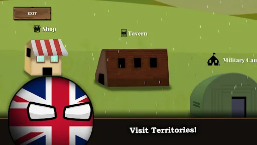 Capturas de tela do Countryball: Europe 1890