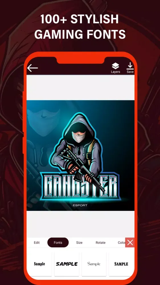 Esports Gaming Logo Maker 스크린샷