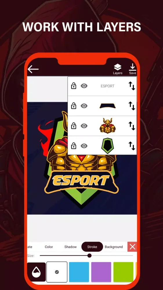 Esports Gaming Logo Maker 스크린샷