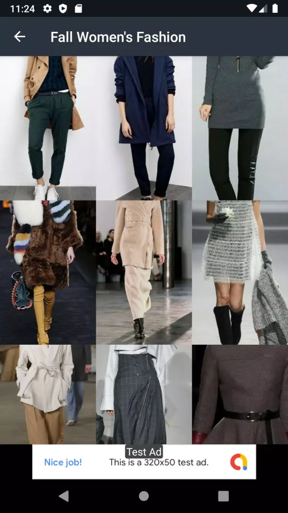 ภาพหน้าจอของ Fall Women's Fashion Design