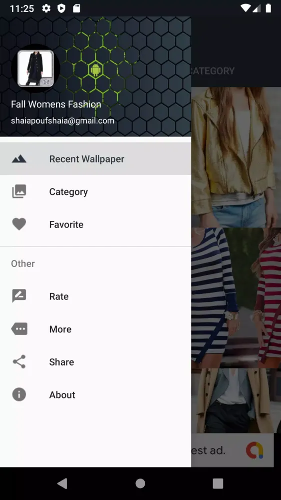 ภาพหน้าจอของ Fall Women's Fashion Design