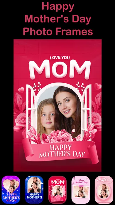 Tangkapan layar Mother's Day Photo Frames Edit