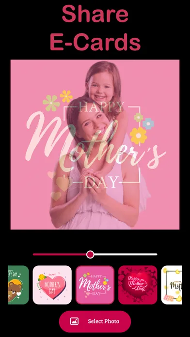 Tangkapan layar Mother's Day Photo Frames Edit