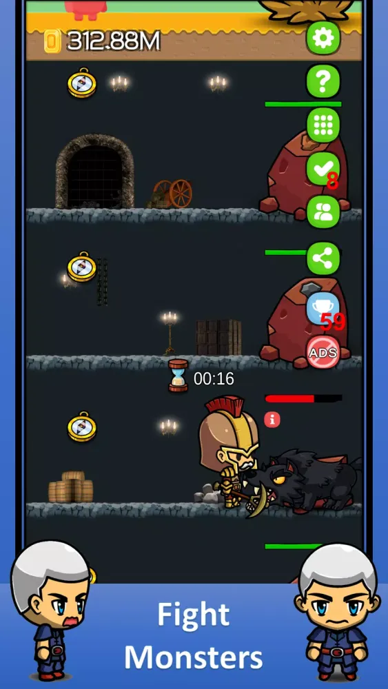Zrzuty ekranu To Idle Or Not: Miner Hero