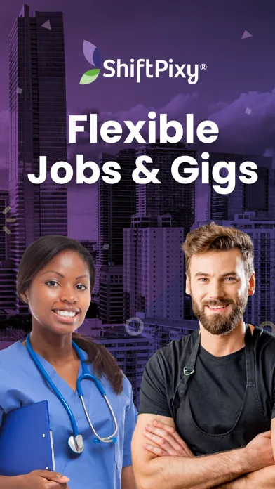 Tangkapan skrin ShiftPixy: Jobs & Gig Work App