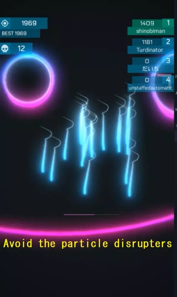 Captures d'écran de Particle Battle