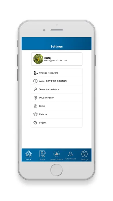 Capturas de tela do OET Medicine App for Doctors