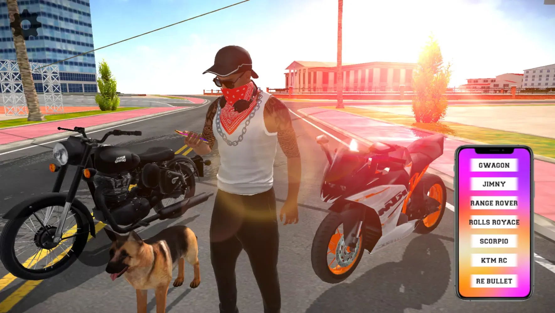 Скриншоты Indian Bikes And Cars Game 3D