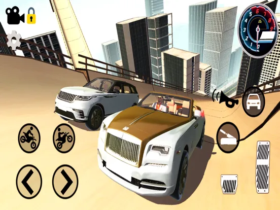 Zrzuty ekranu Indian Bike And Car Game 3D iPad 
